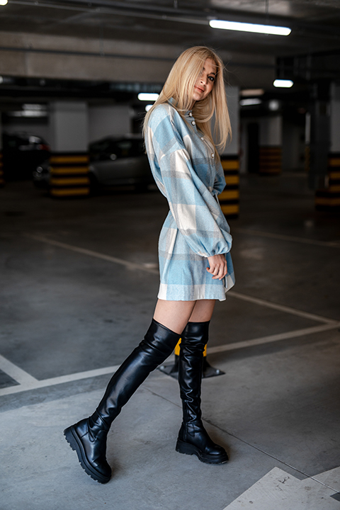 Летнее платье силуэт