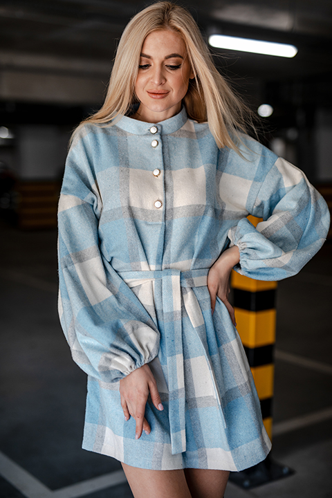 Летнее платье силуэт