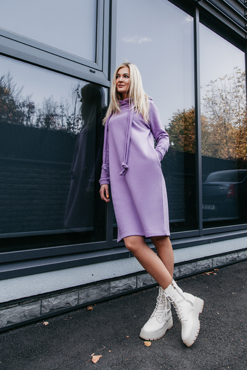 Летнее платье силуэт