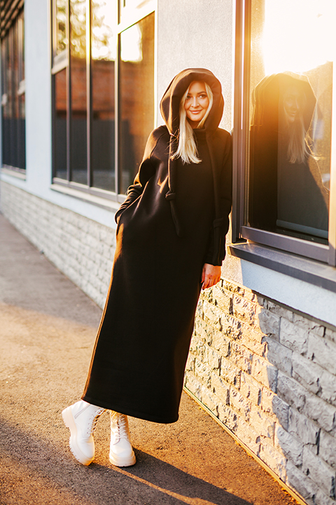 Летнее платье силуэт